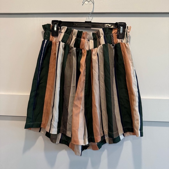 SHEIN Pants - SHEIN Multicolor 2XL Striped Shorts